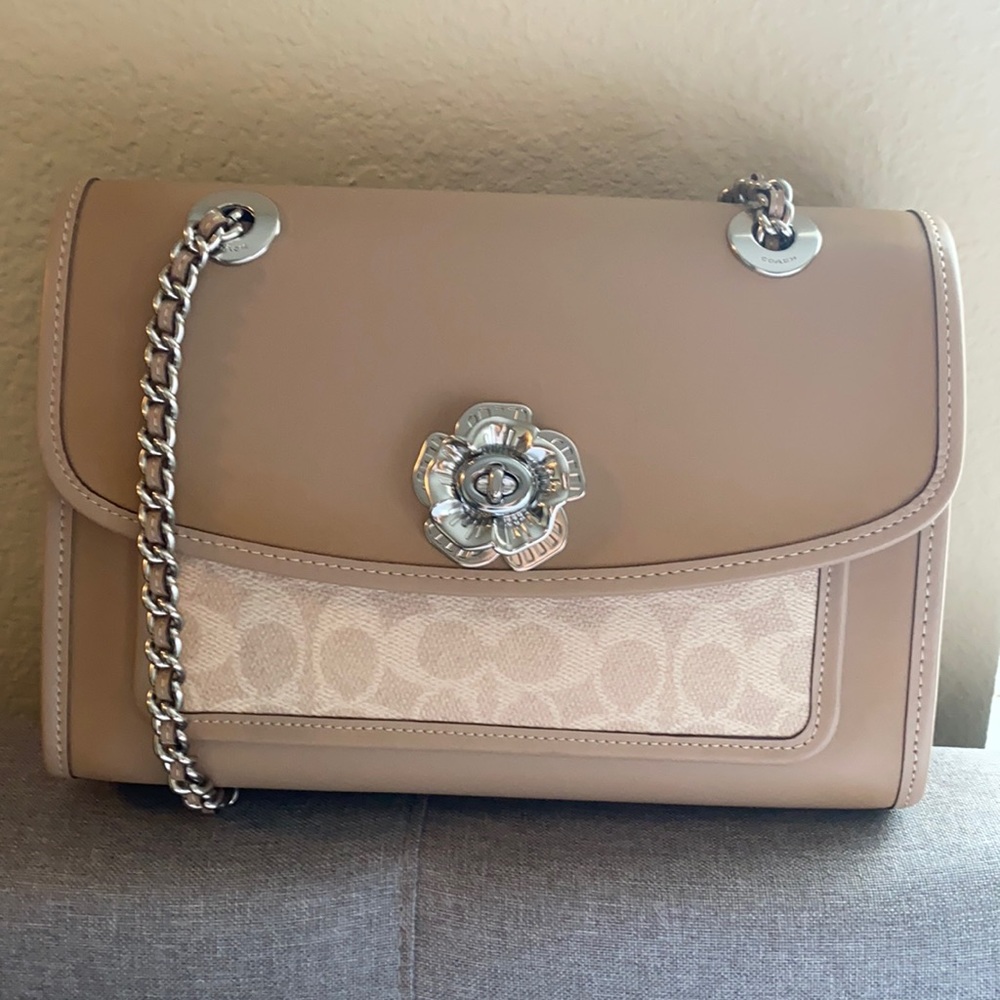 Coach Parker Signature Canvas Bag